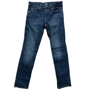 Thereabouts Boys Slim Fit Jeans 14 Adjustable Waist Stretch Medium Wash Straight